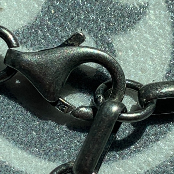 EXTREMELY RARE SILPADA Blue Quartz 925 Necklace - Picture 6 of 8